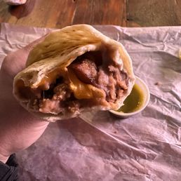 "The Gordo" ($10): Chorizo, eggs, beans, potatoes, & cheese. 2.17.2025 "The Gordo" ($10): Chorizo, eggs, beans, potatoes, & cheese. 2.17.2025