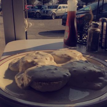Front Street Diner - Biscuits gravy breakfast syrup - Diners Near Me - Monroe, Michigan
