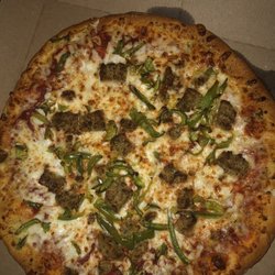 Domino's Pizza - Sausage and pepper medium pizza