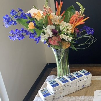 Bee's Blossoms - Beautiful condolence arrangement - Florists Near Me - Atascadero, California Bee's Blossoms - Beautiful condolence arrangement - Florists Near Me - Atascadero, California