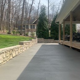 Concrete patios
