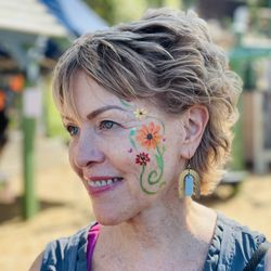 Playful Designs - Adult face-painted