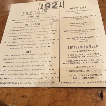 1921 Mount Dora - Cocktail Bars Near Me - Mount Dora, Florida