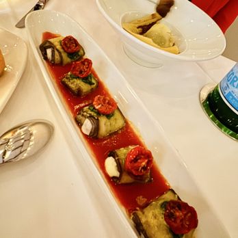 Sorellina - Eggplant Rollatini, Ricotta, Mortared Pesto Genovese - Italian Near Me - Boston, Massachusetts