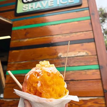 Waikomo Shave Ice - Guava and mango flavor - Shaved Ice Near Me - Kalaheo, Hawaii Waikomo Shave Ice - Guava and mango flavor - Shaved Ice Near Me - Kalaheo, Hawaii