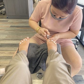 Nails By Ann & lounge - French pedi :) - Nail Salons Near Me - San Diego, California Nails By Ann & lounge - French pedi :) - Nail Salons Near Me - San Diego, California
