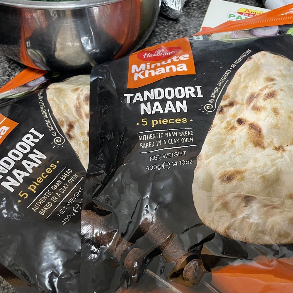 Ben is a big fan of Naan. At least we know where to get frozen naan from! Ben is a big fan of Naan. At least we know where to get frozen naan from!