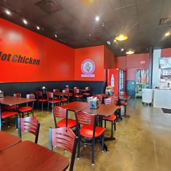Hangry Joe’s Hot Chicken - the interior of a restaurant - New American Near Me - Henrico, Virginia Hangry Joe’s Hot Chicken - the interior of a restaurant - New American Near Me - Henrico, Virginia