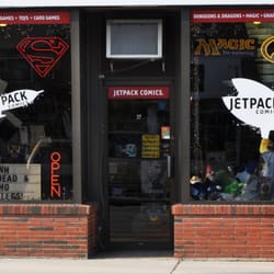 Jetpack Comics - The front of the Jetpack Megastore! For all your comic & gaming needs!