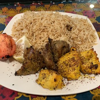 Khyber Pass Kabob - Combination Kabob tri-tip and chicken - Afghan Near Me - Dublin, California Khyber Pass Kabob - Combination Kabob tri-tip and chicken - Afghan Near Me - Dublin, California