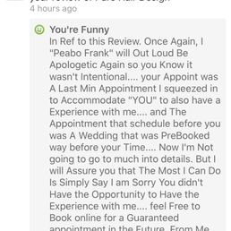 Response to my review: Response to my review: