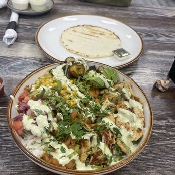 Parva Colombian Bakery - Grilled Chicken Rice Bowl with Arepa Paisa - Breakfast & Brunch Near Me - Sanford, Florida Parva Colombian Bakery - Grilled Chicken Rice Bowl with Arepa Paisa - Breakfast & Brunch Near Me - Sanford, Florida
