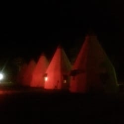 Tee Pee RV Park - Teepee by night!