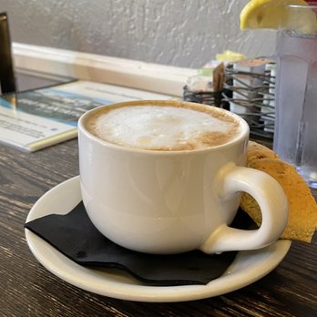 Egg Plantation - Cappuccino with biscotti - Breakfast & Brunch Near Me - Newhall, California Egg Plantation - Cappuccino with biscotti - Breakfast & Brunch Near Me - Newhall, California
