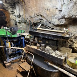 Capital Prize Gold Mine Tours - Processing the material from the mine.