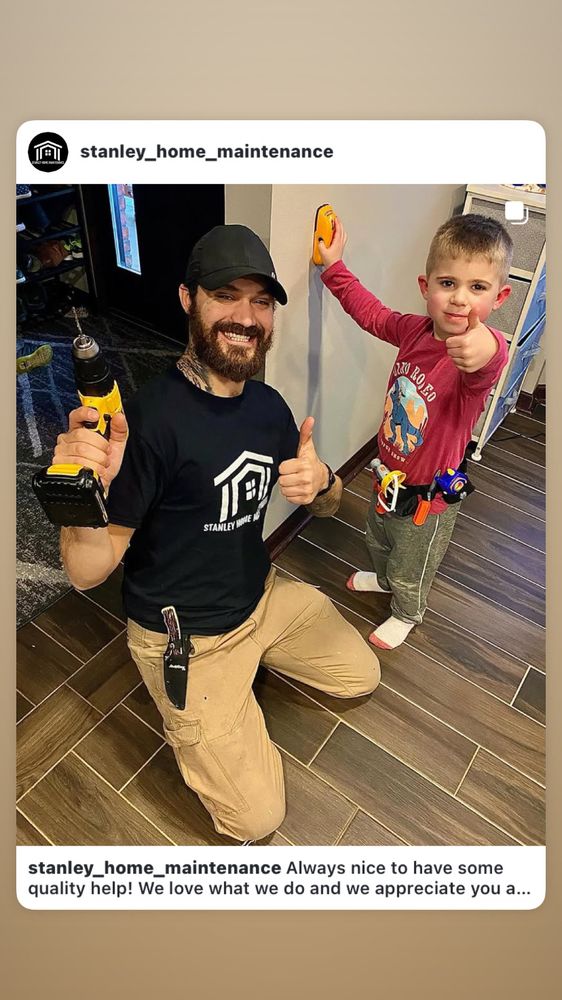 Slide of Stanley Home Maintenance