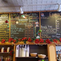 Something's Brewing - Aren't the holiday decorations gorgeous?