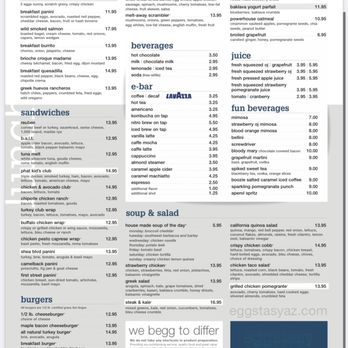 Eggstasy - Menu - Breakfast & Brunch Near Me - Scottsdale, Arizona Eggstasy - Menu - Breakfast & Brunch Near Me - Scottsdale, Arizona