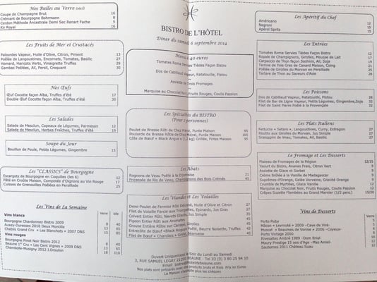 Le Bistro de L'Hôtel by null