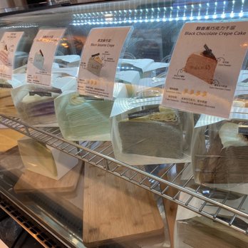 Honey Honey Cakery - Crepe cake selection - Bakeries Near Me - Markham, Ontario