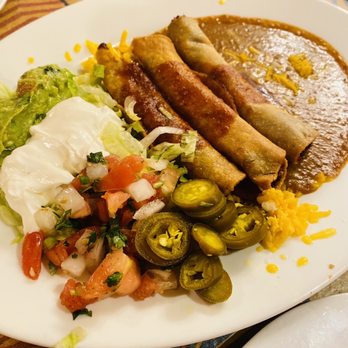 Mi Rancho - a plate of mexican food on a table - Tex-Mex Near Me - Germantown, Maryland