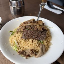 牛雜捞面Beef Organ Over Noodle 牛雜捞面Beef Organ Over Noodle