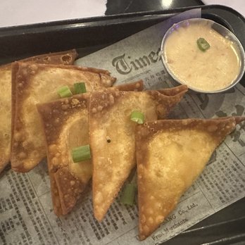 Vandals Street Kitchen - Chorizo wontons with cheese sauce - Asian Fusion Near Me - Mobile, Alabama Vandals Street Kitchen - Chorizo wontons with cheese sauce - Asian Fusion Near Me - Mobile, Alabama