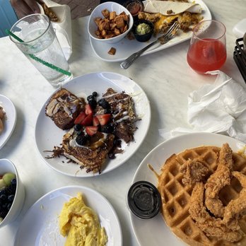 Another Broken Egg Cafe - Southwest Scrambler Chicken & Waffles Cinnamon Roll French Toast - Breakfast & Brunch Near Me - Pembroke Pines, Florida Another Broken Egg Cafe - Southwest Scrambler Chicken & Waffles Cinnamon Roll French Toast - Breakfast & Brunch Near Me - Pembroke Pines, Florida