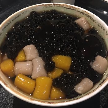Meet Fresh - Grass jelly icy with boba - Desserts Near Me - Bellevue, Washington Meet Fresh - Grass jelly icy with boba - Desserts Near Me - Bellevue, Washington