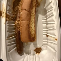 Freddy's Frozen Custard & Steakburgers - Super stoked,, this dog is sniffing up the wrong skirt!