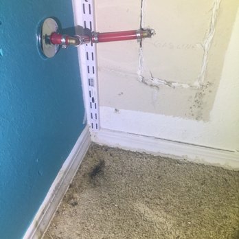 Dunrite Plumbing - Line to exterior house wasn't installed properly and caused a leak, and black mold - Plumbing Near Me - Broken Arrow, Oklahoma