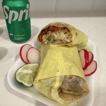 Taquería By El Prieto - California Burro de adobada - Mexican Near Me - Chula Vista, California