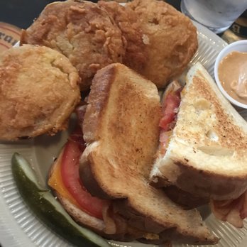 Wharf Hill Brewing - grilled cheeses and fried green tomatoes! - Bars Near Me - Smithfield, Virginia
