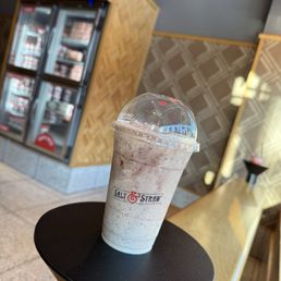 Chocolate Brownie & Salted Chocolate Chip Cookie Dough Milkshake Chocolate Brownie & Salted Chocolate Chip Cookie Dough Milkshake