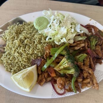 Jubba - Chicken Suqaar with rice - African Near Me - San Jose, California Jubba - Chicken Suqaar with rice - African Near Me - San Jose, California