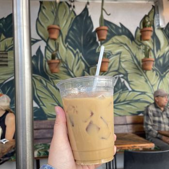 Ernest Coffee - Lavender vanilla iced latte - Coffee & Tea Near Me - Palm Springs, California Ernest Coffee - Lavender vanilla iced latte - Coffee & Tea Near Me - Palm Springs, California