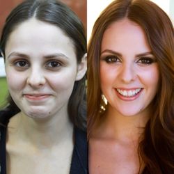 Lauren's Artistry - Before and After Makeup for a dance