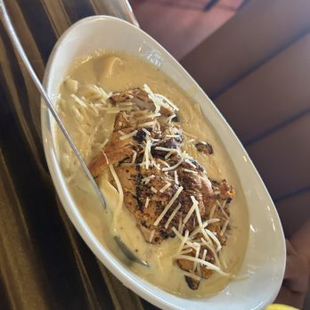 Cowboy Cookin' - Chicken Alfredo. More like a soup. The only item i don't recommend. - Burgers Near Me - Wickenburg, Arizona Cowboy Cookin' - Chicken Alfredo. More like a soup. The only item i don't recommend. - Burgers Near Me - Wickenburg, Arizona