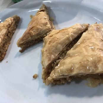 Green Corner Restaurant - Complementary Baklava. Typical. - Mediterranean Near Me - Chandler, Arizona Green Corner Restaurant - Complementary Baklava. Typical. - Mediterranean Near Me - Chandler, Arizona
