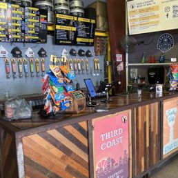 The bar.