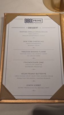 Menu photo 2 980 Prime Cripple Creek, CO
