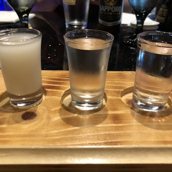 Tang's Sushi - Sake flight - Sushi Bars Near Me - Roseville, California