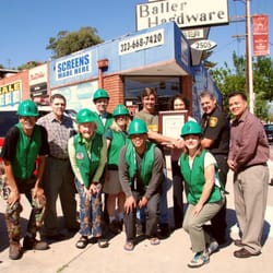 Baller Hardware - Silver Lake Public Safety Committee honoring Baller Hardware for its role in community service.