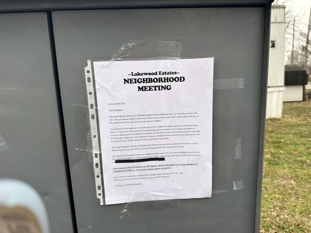 LAKEWOOD MOBILE HOME PARK Updated September 2024 2710 N Farm Road