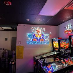 Arcade Odyssey - Pinball machines- a whole wall of them!