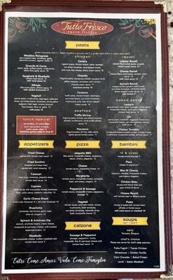 Menu photo 7 Tutto Fresco Orange, CA Menu photo 7 Tutto Fresco Orange, CA