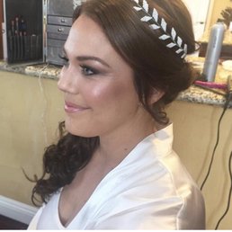 Not overdone. The tan was perfect for the big day!