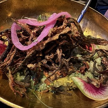 GupShup - CRISPY OKRA & GUACAMOLE - Indian Near Me - New York, New York