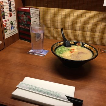 ICHIRAN - Brooklyn - The set up in your isolated booth - Ramen Near Me - Brooklyn, New York