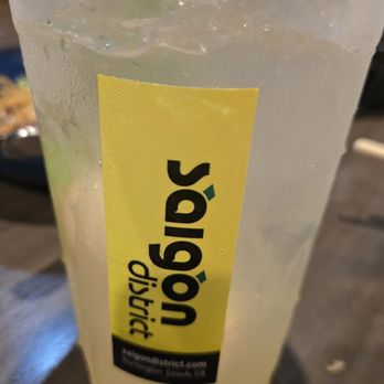 Saigon District Restaurant Presotea - Their house lychee jasmine tea - Vietnamese Near Me - Huntington Beach, California